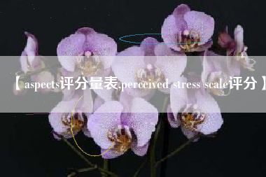 【aspects评分量表,perceived stress scale评分】 【aspects评分量表,perceived stress scale评分】