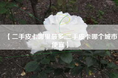 【二手皮卡哪里最多,二手皮卡哪个城市便宜】