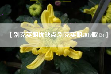 【别克英朗优缺点,别克英朗2019款13t】
