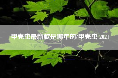 甲壳虫最新款是哪年的/甲壳虫 2021 甲壳虫最新款是哪年的/甲壳虫 2021