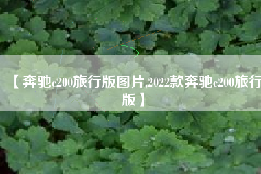 【奔驰c200旅行版图片,2022款奔驰c200旅行版】